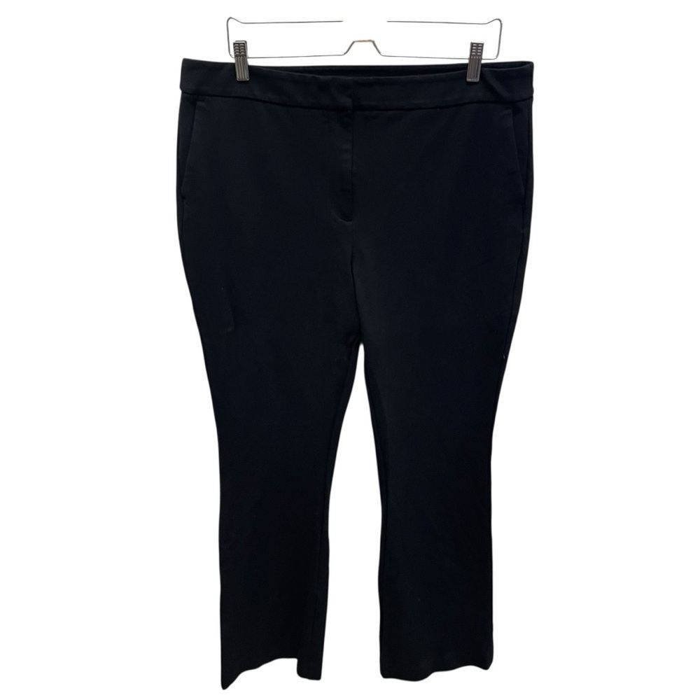 Boden women’s black trouser pants size 16 L business casual 33” inseam